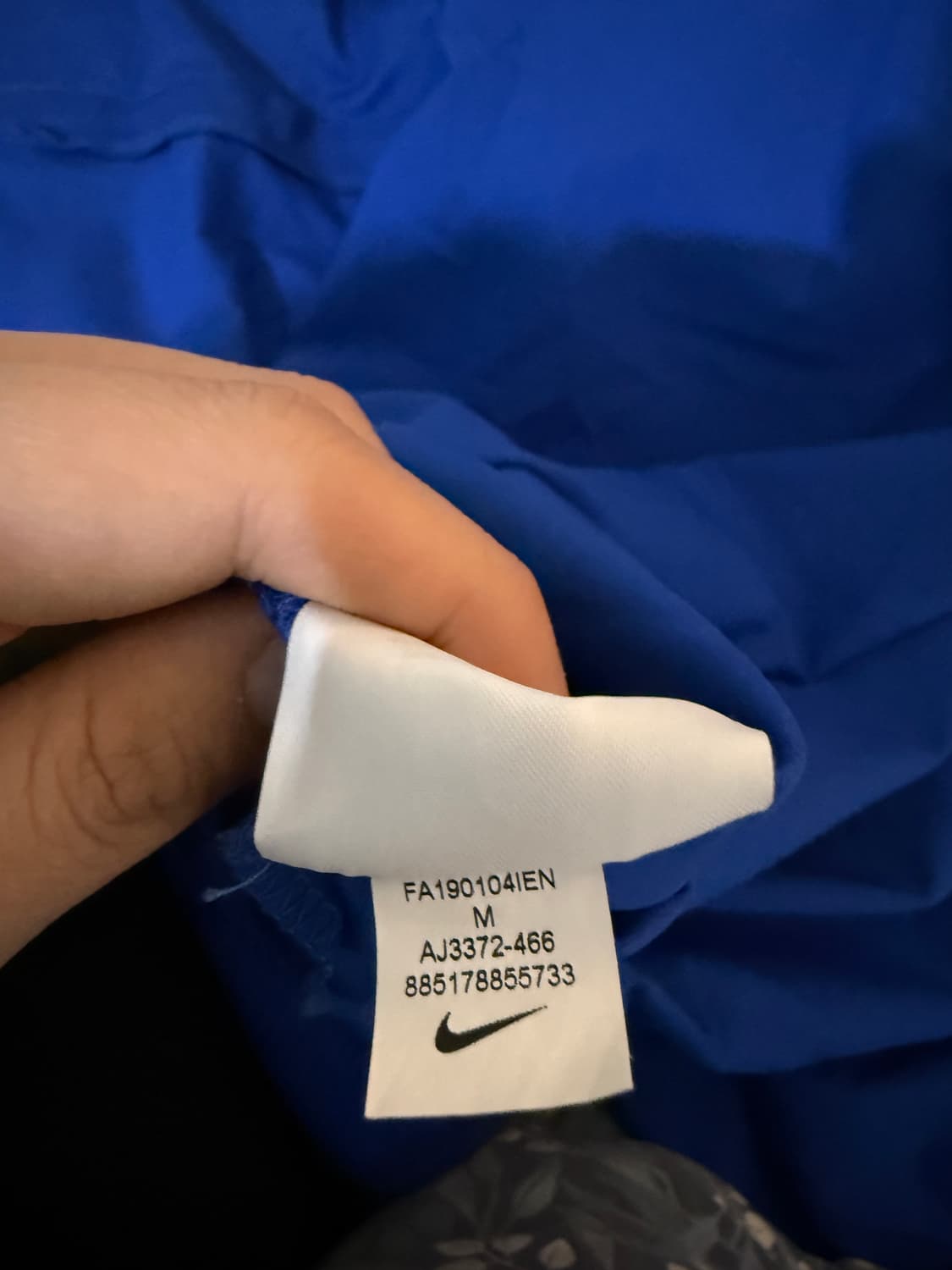 [US M / 100-105] 나이키 드라이핏 바람막이 러닝 집업 자켓 상품이미지3