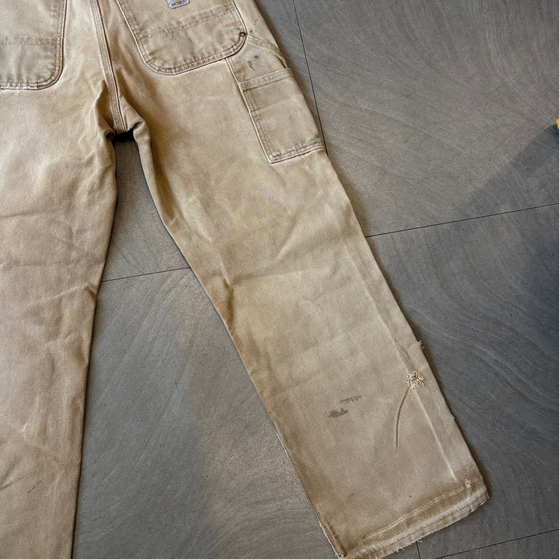 칼하트 정품 바지 브라운 더블니 팬츠 상품이미지10