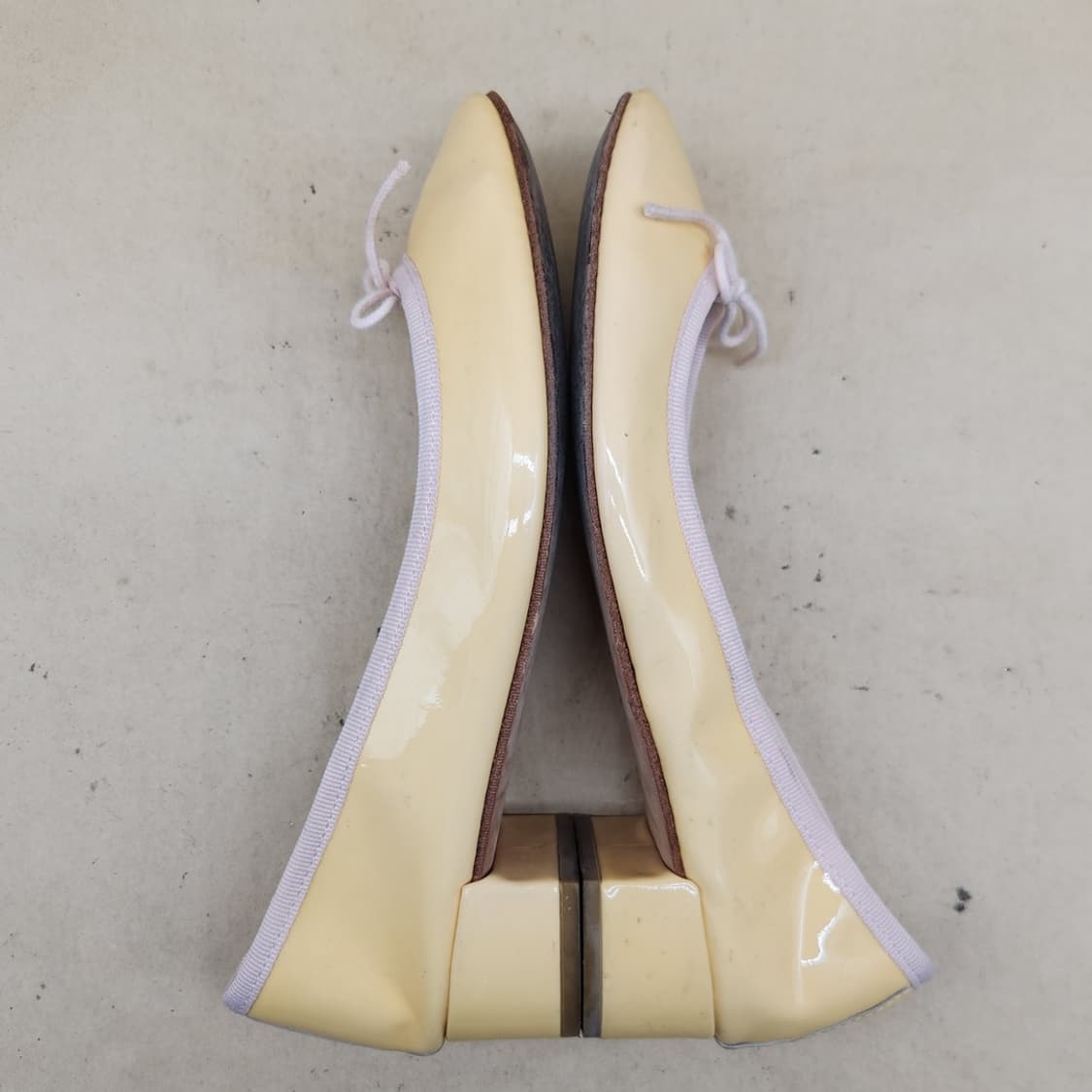 레페토 노랑 여성 구두37.5 230 굽4 상품이미지4