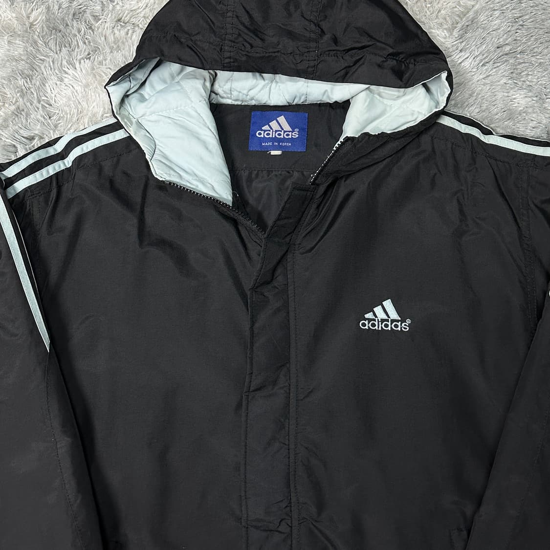 아디다스 올드스쿨 우븐 누빔 점퍼 XL 상품이미지2