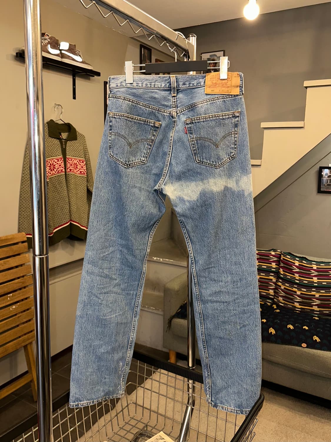 90’s Levi’s 501 552 Detroit denim pants 상품이미지8