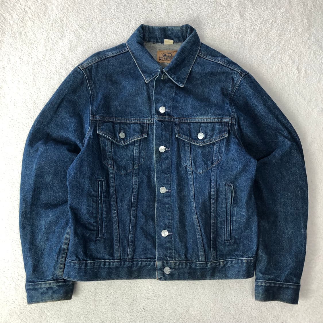 1970s 플레인포켓 데님 자켓 상품이미지1