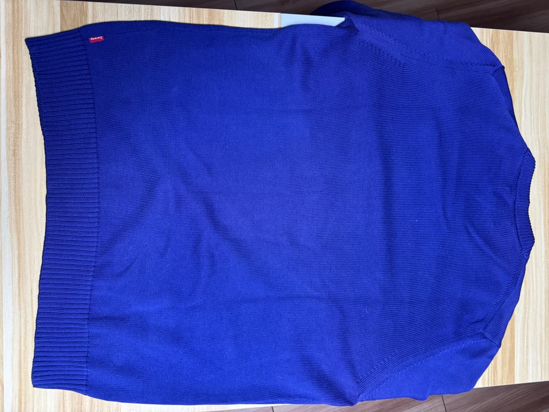 슈프림x스톤아일랜드 리플렉티브 콤파스 니트 블루 XL 상품이미지9