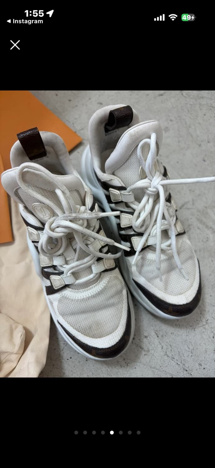 루이비통 아치라이트 정품 38(240-245) 상품이미지5