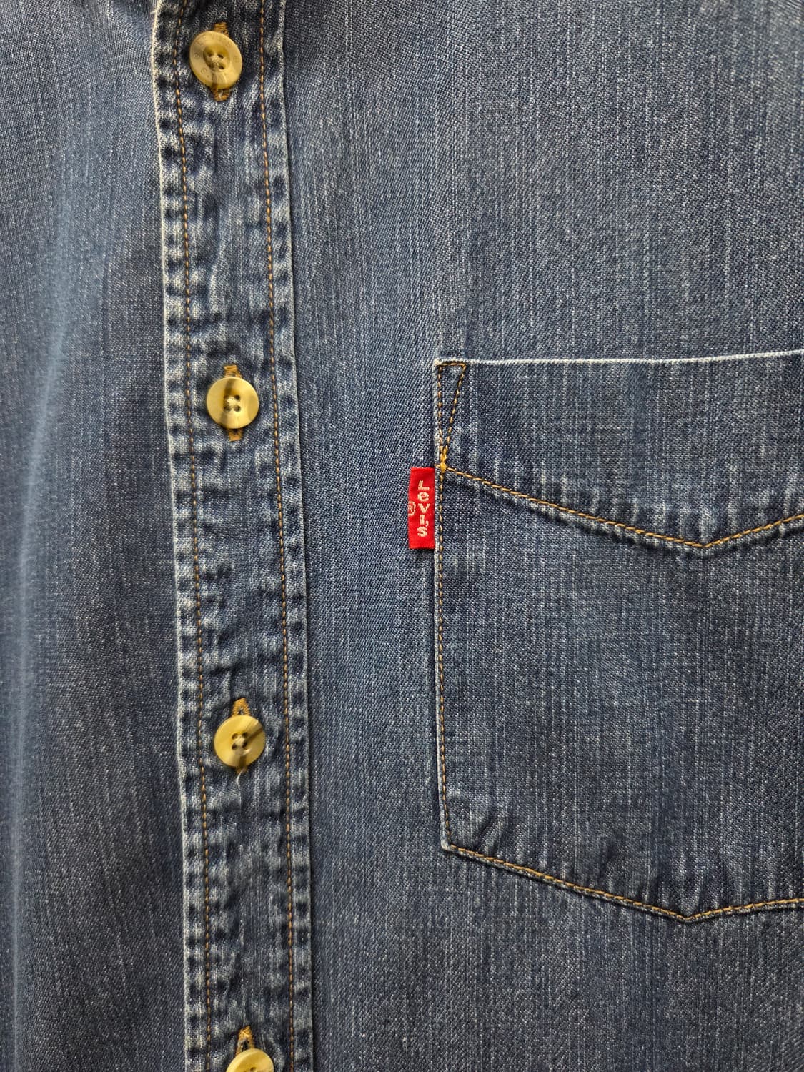 리바이스 레드탭 데님 셔츠 상품이미지2