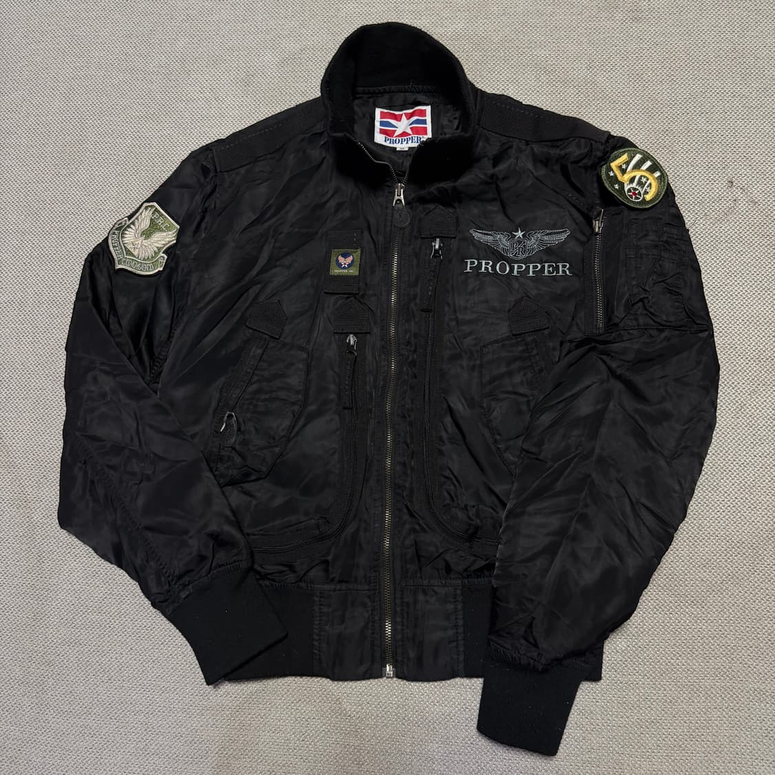 프로퍼(PROPPER) 파일럿 패치 자켓 상품이미지1