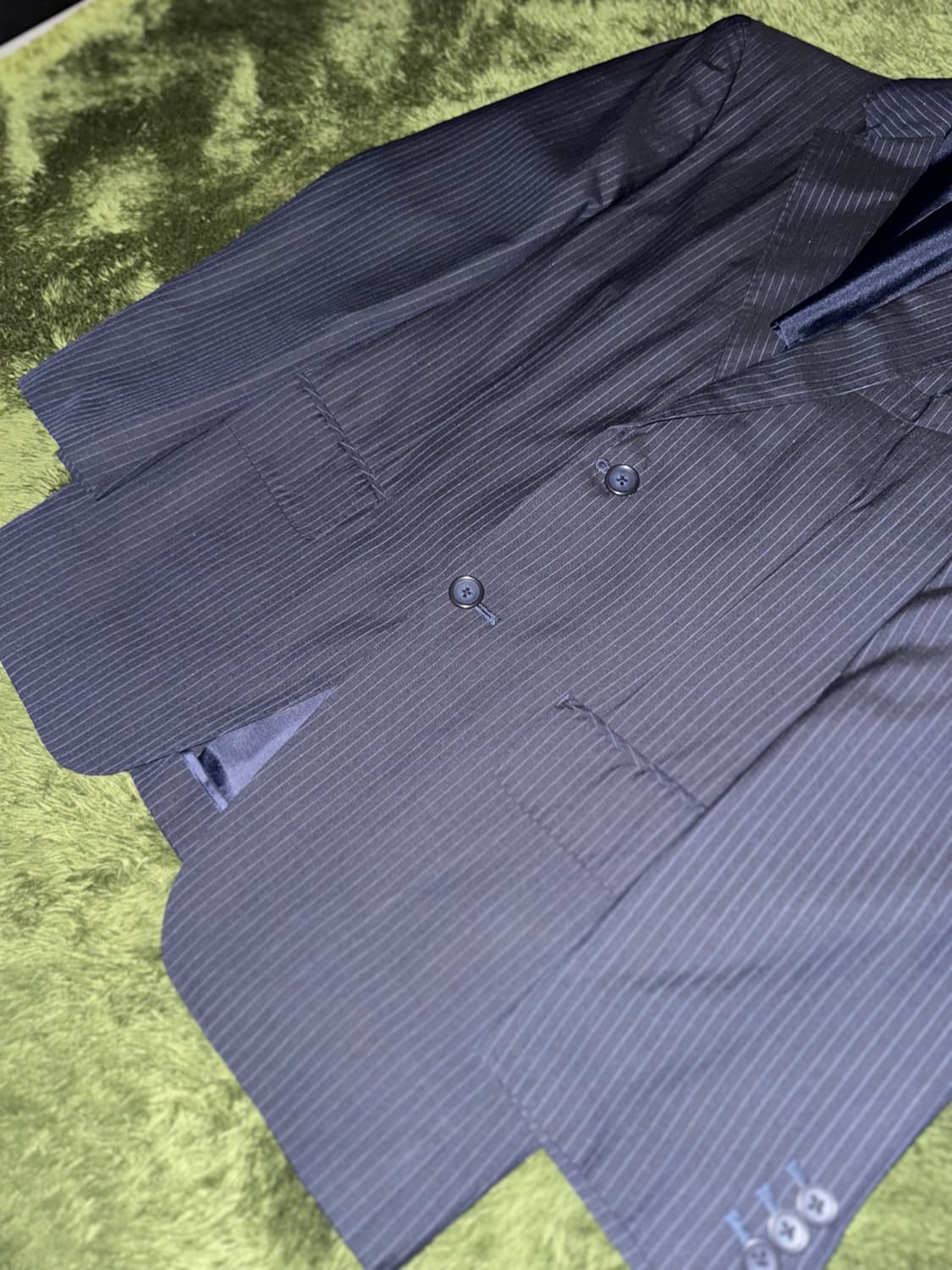 에르메네질도 제냐 재패니즈 테일러 메이드 스트라이프 블레이저 상품이미지3