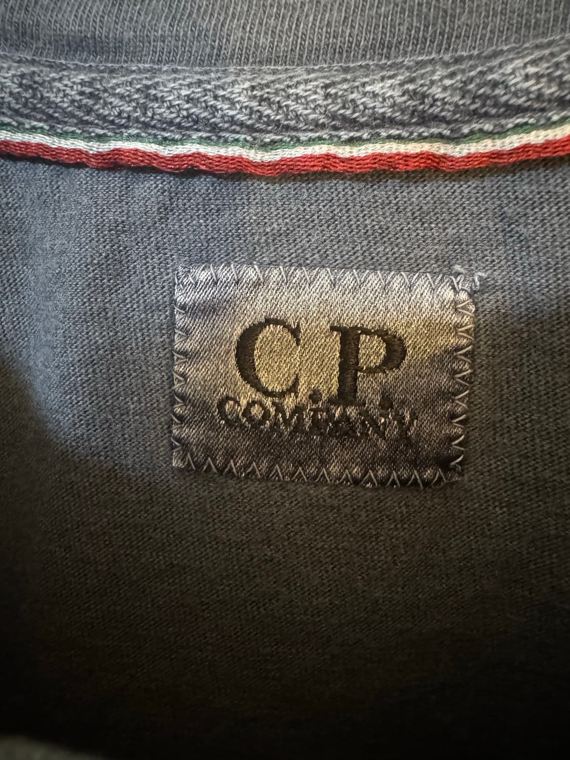 [XL]CP컴퍼니 포켓 워싱 반팔티 피그먼트 블루 상품이미지5