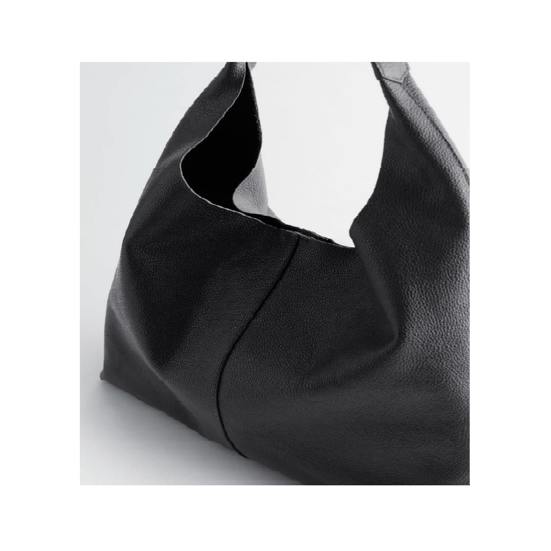 [OS] 앤아더스토리즈 라지 레더 토트백 블랙 상품이미지4