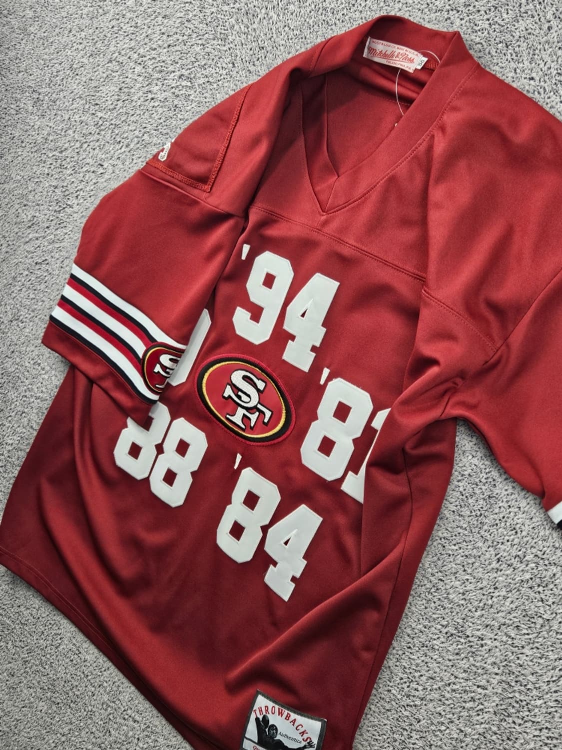 USA 미첼앤네스 샌프란시스코 49ERS 풋볼 져지 (50)/ 11850 상품이미지9