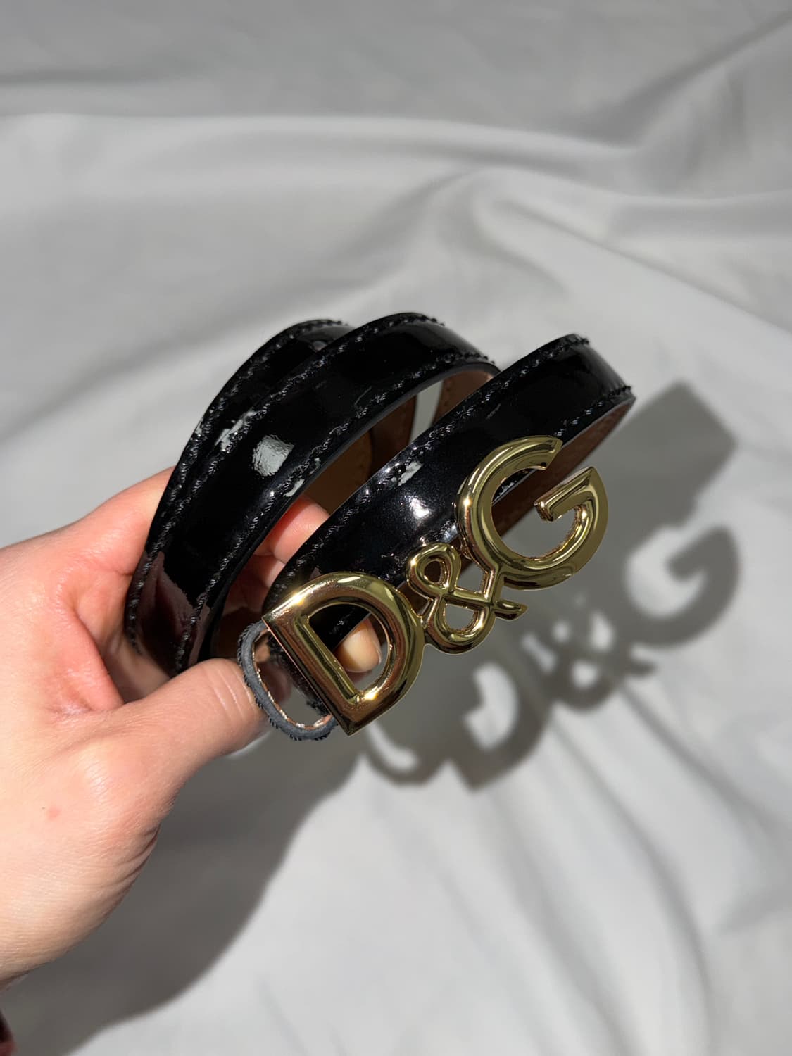 돌체앤가바나 페이던트 레더 벨트 상품이미지4