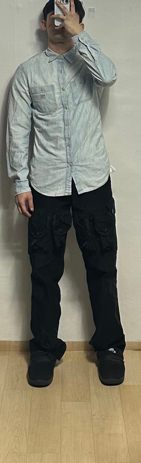 데님앤서플라이 샴브레이 셔츠 상품이미지5