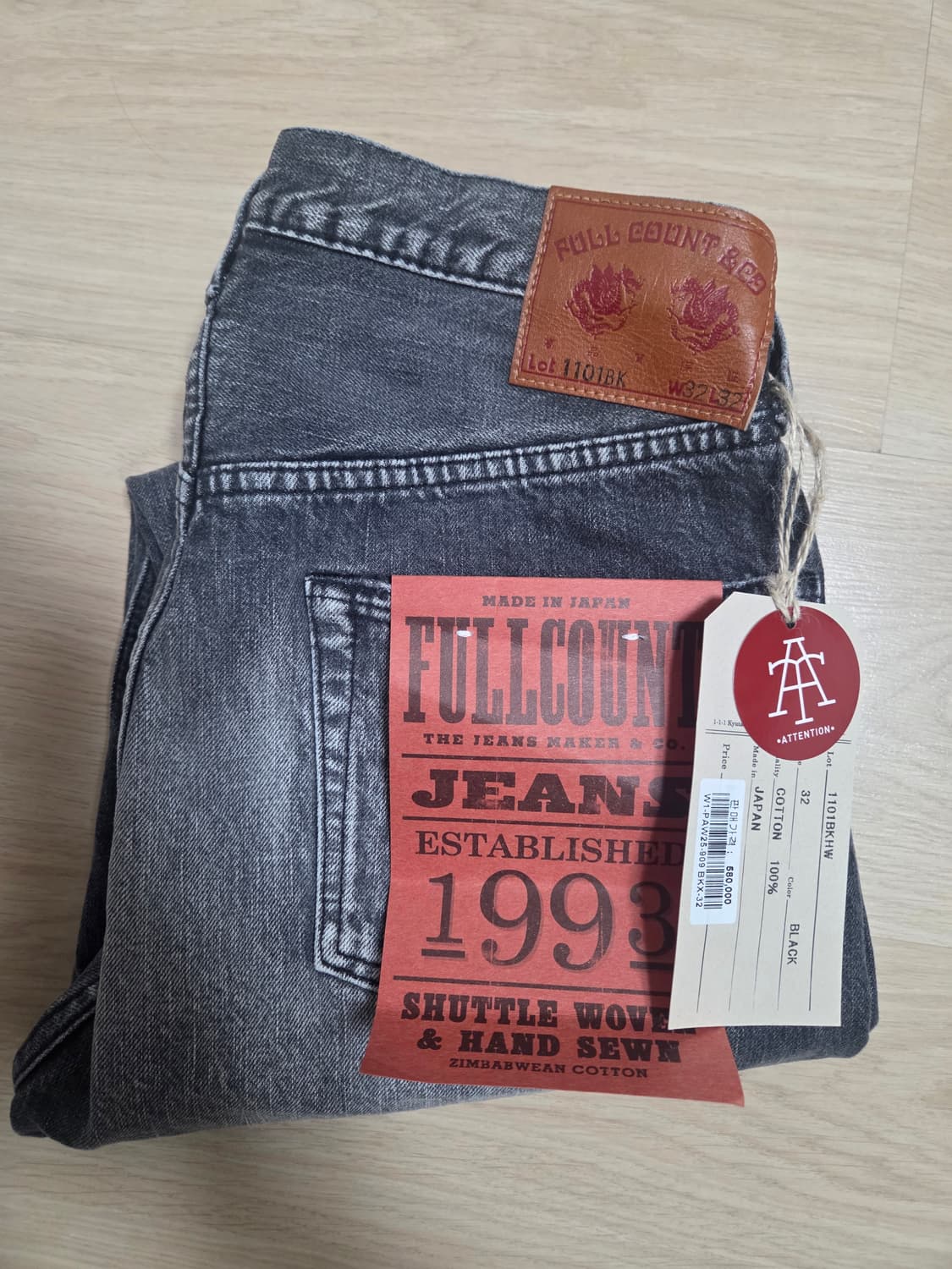 풀카운트 다트포드 1101BKHW 새상품(32) 상품이미지1