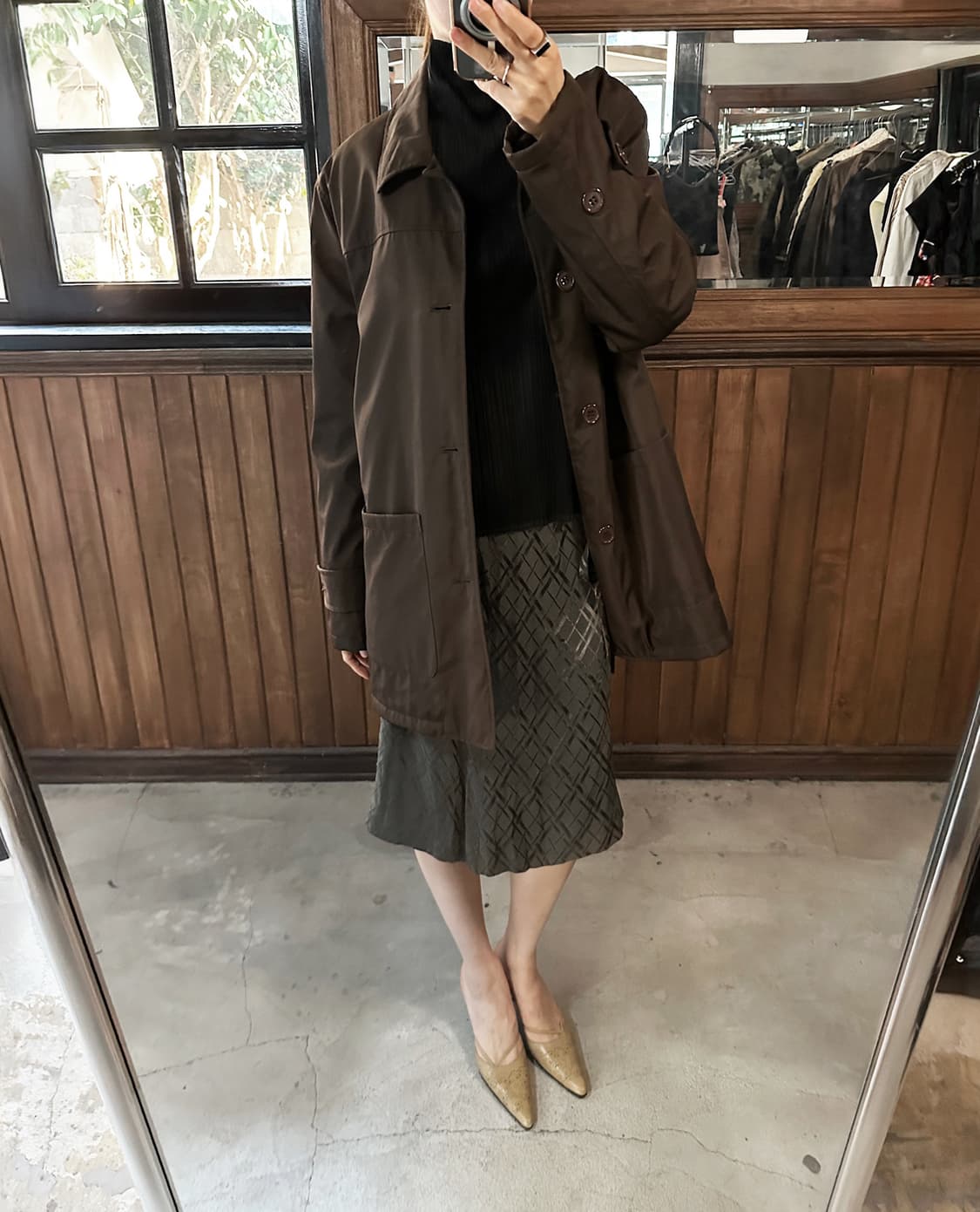 ISABEL MARANT tie check skirt 상품이미지3