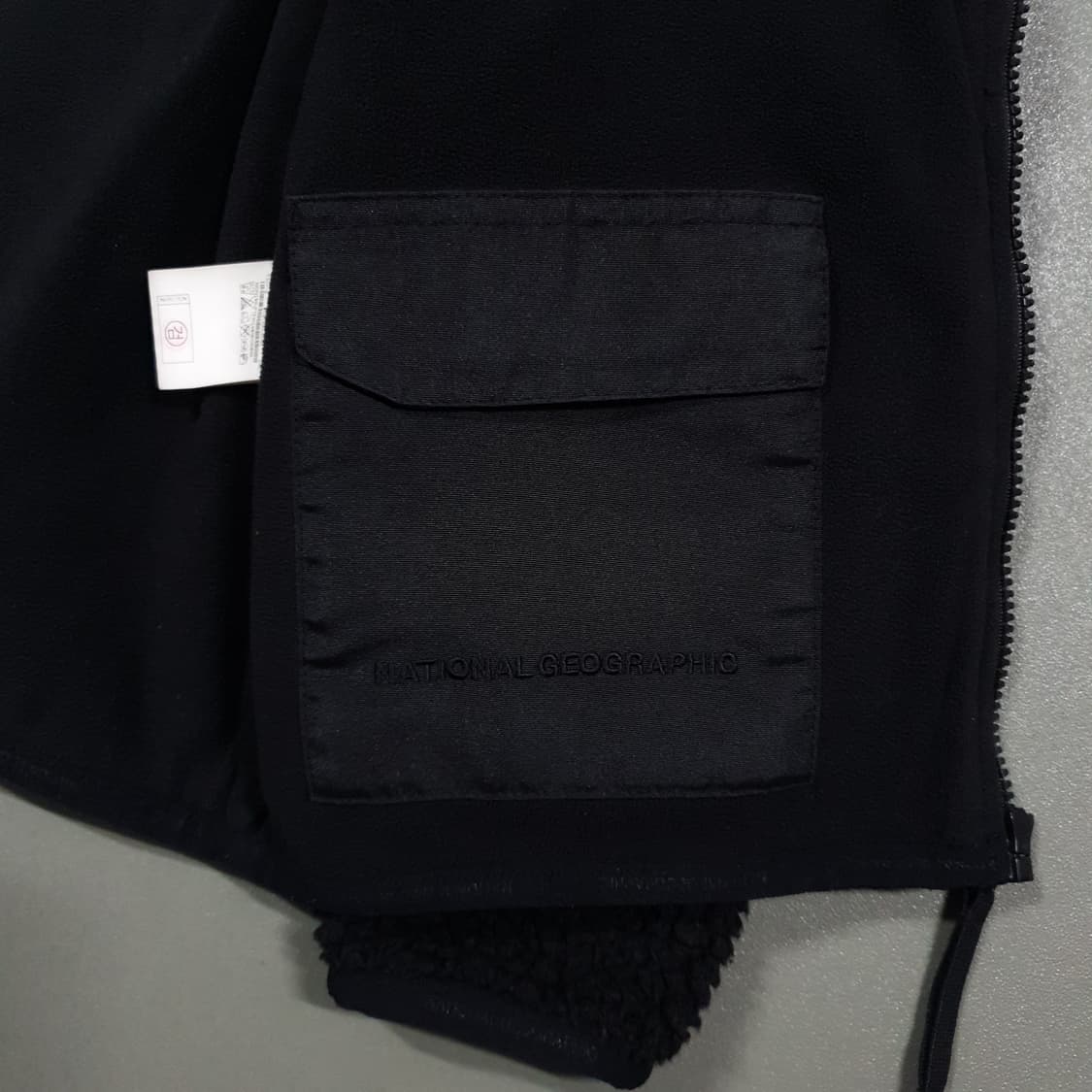 M) 내셔널지오그래픽 코스토니 와펜 플리스 뽀글이 양털 후드집업 자켓 상품이미지8
