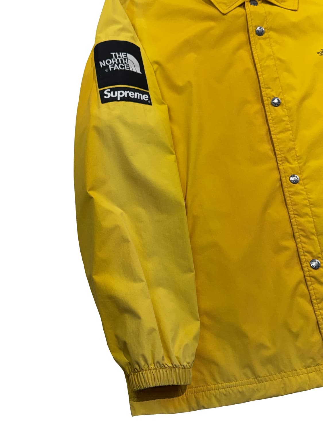 슈프림 x 노스페이스 패커블 코치 자켓 옐로우 상품이미지4