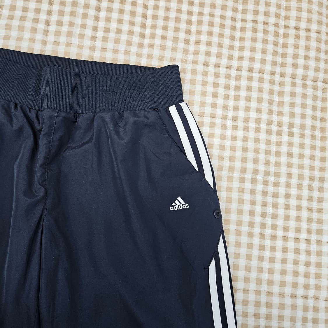 아디다스 밴딩 기모 와이드 팬츠 난자32~33 상품이미지3