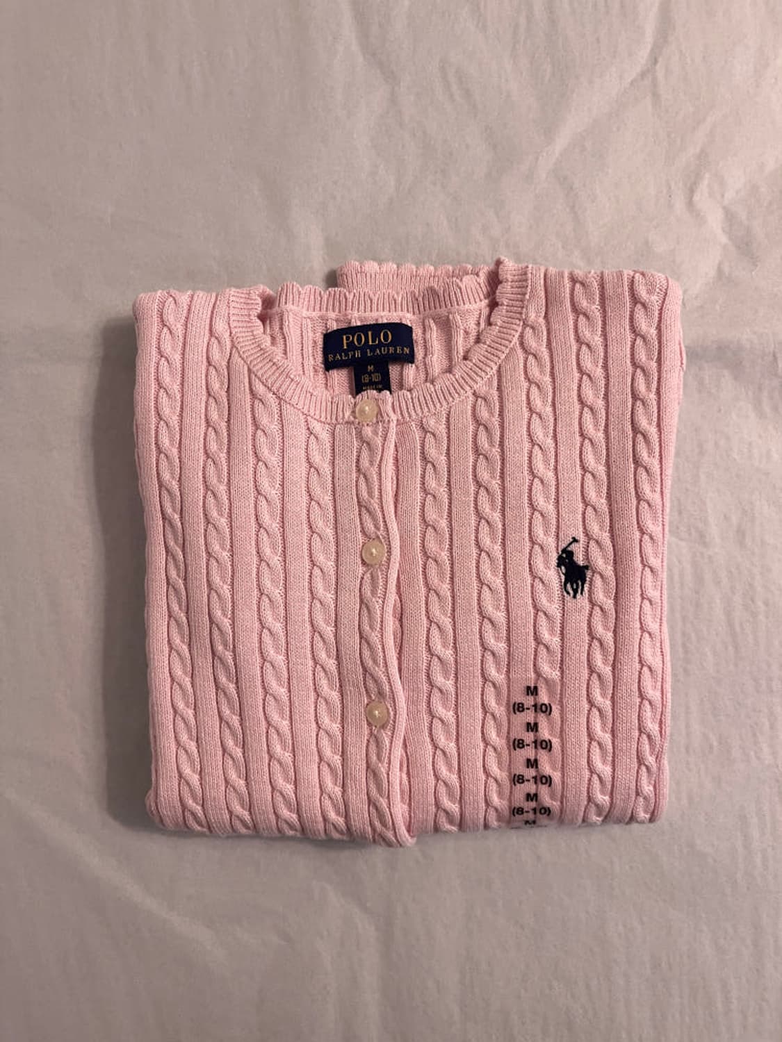 폴로 걸즈 가디건 상품이미지1