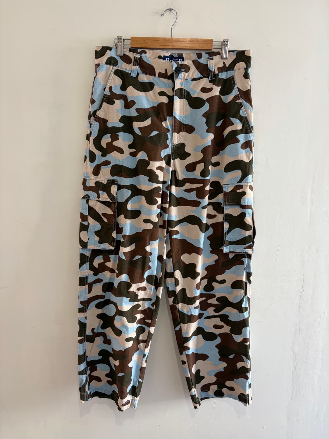 Bott 보트 멀티컬러 카모플라쥬 립스탑 카고팬츠  상품이미지2