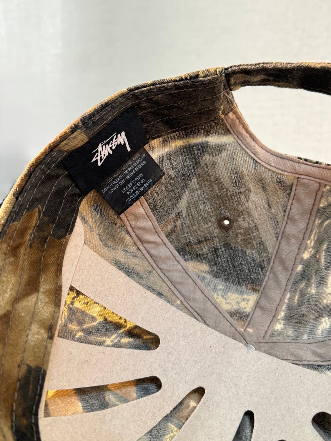 [새제품] 스투시 리얼트리 카모 볼캠 상품이미지4