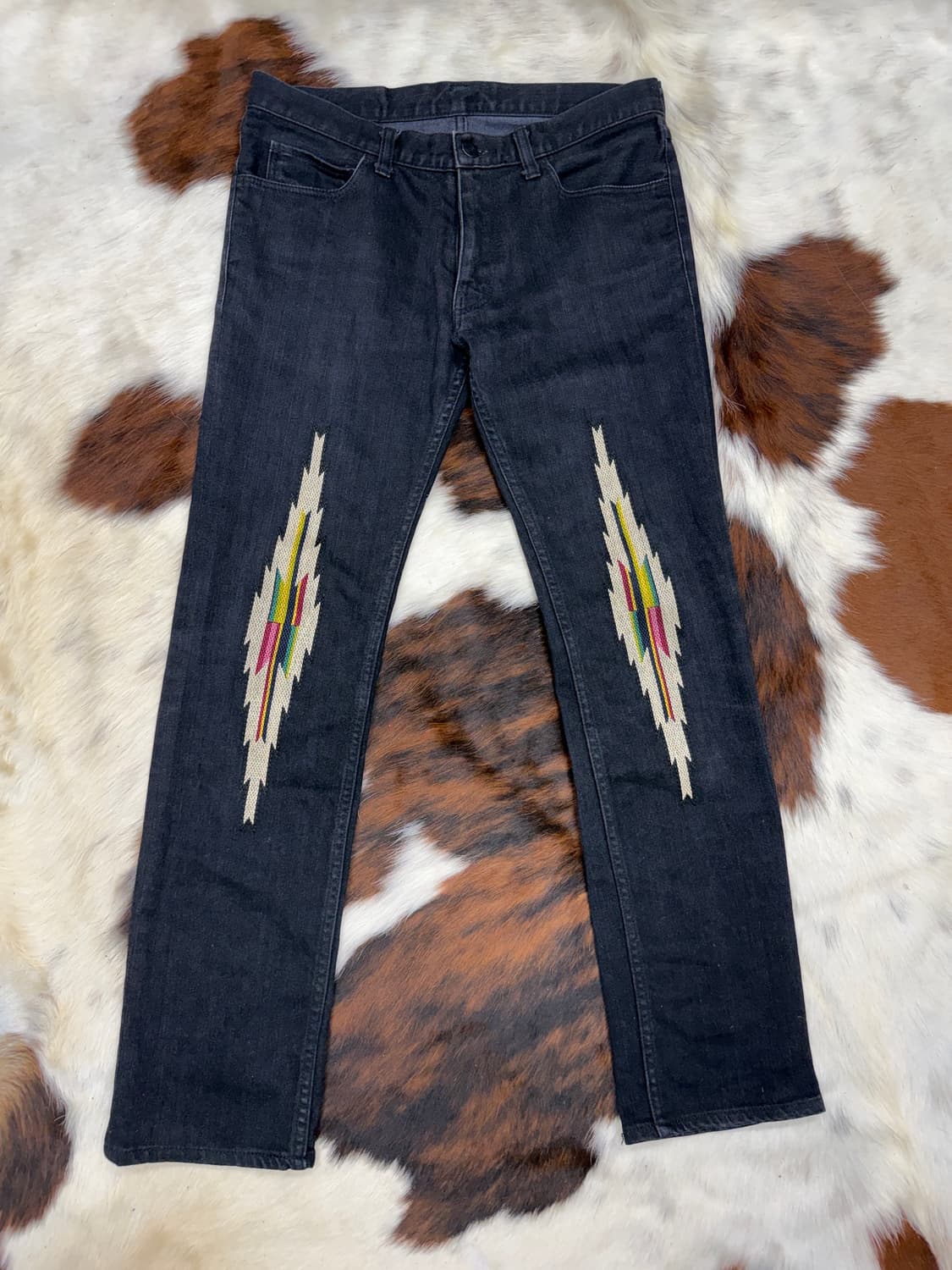 넘버나인 05AW 오르테가 블랙 진 상품이미지2