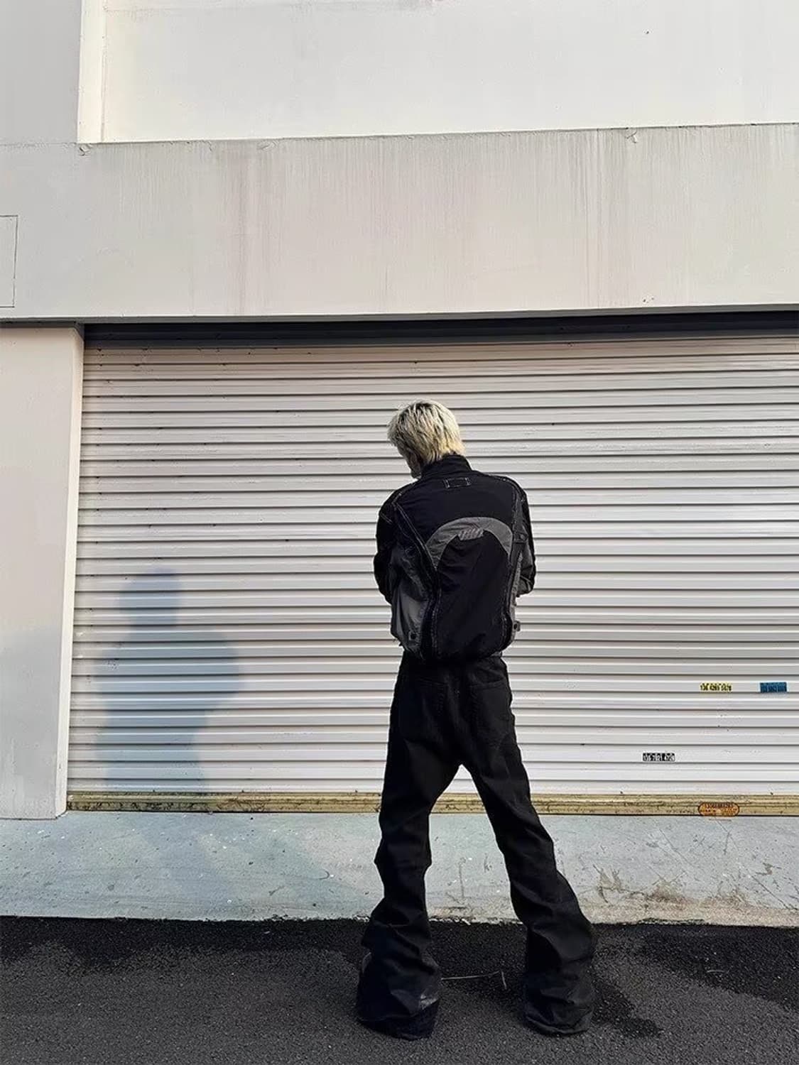 릭오웬스 스타일 레트로 플레어진 상품이미지7