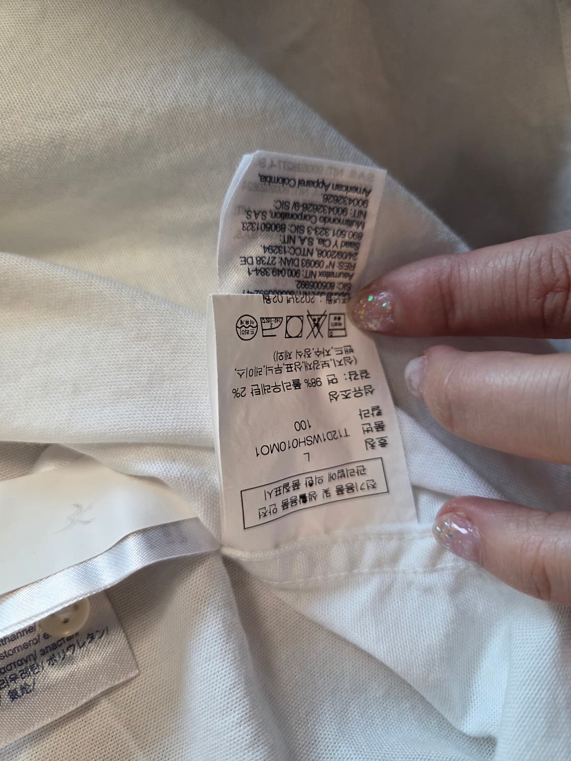 타미힐피거 옥스포드 셔츠 L  상품이미지4