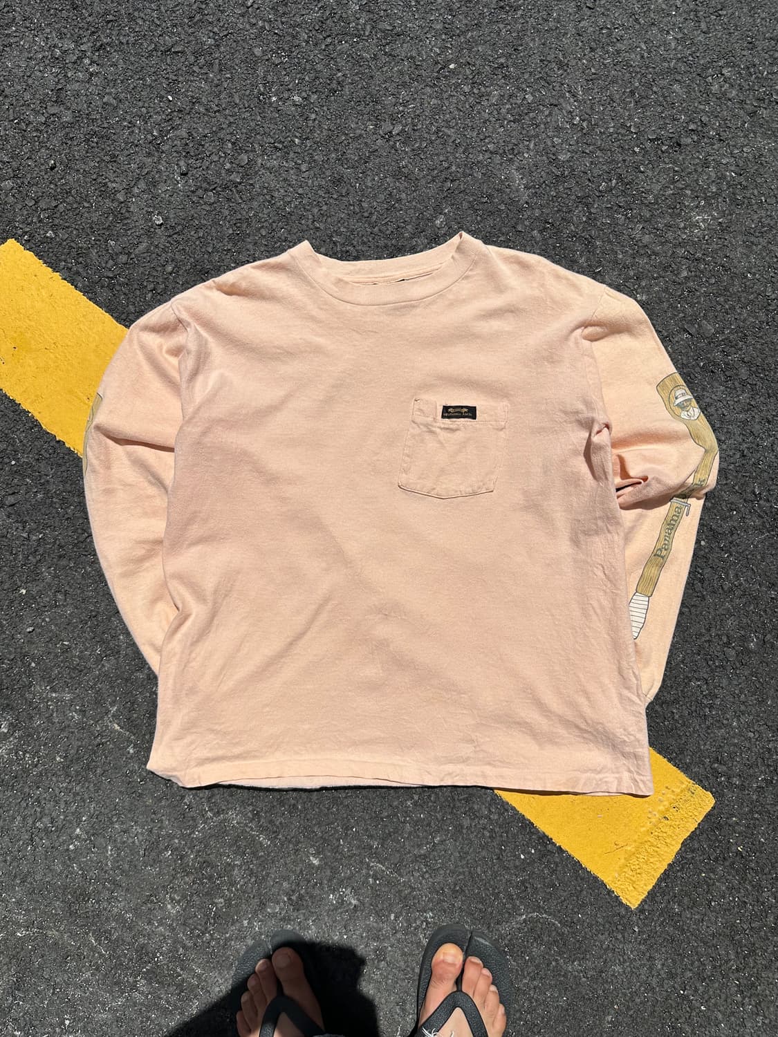 90’s Panama Jack logo print sleeve 상품이미지7