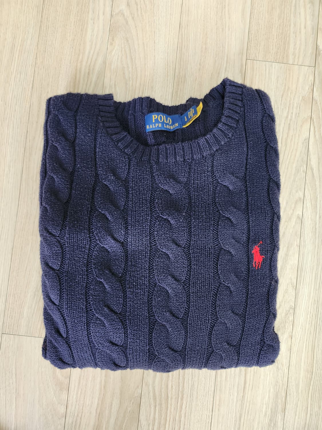 폴로랄프로렌 케이블니트 (L 상품이미지4
