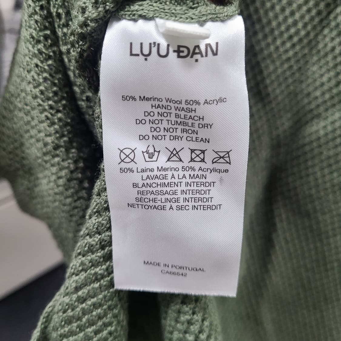 luudan 니트 반팔셔츠 상품이미지4