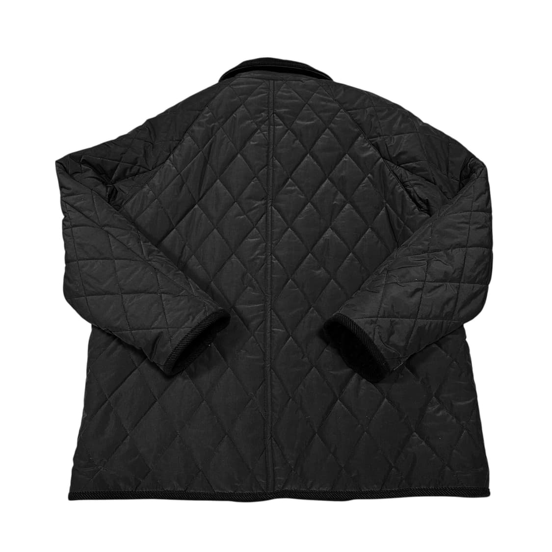 ✨ (바배) 스튜디오 톰보이 코듀로이 카라 퀄팅 블랙 자켓  상품이미지2