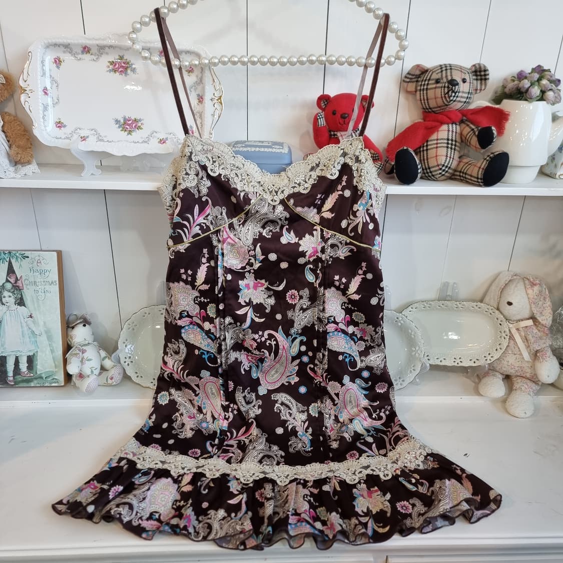 페이즐리 레이스 캐미원피스 상품이미지4