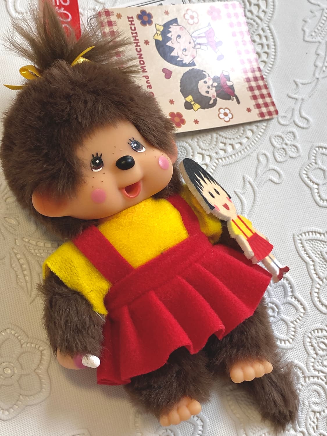 마루코는 아홉살X몬치치 여아 인형 키링 상품이미지4