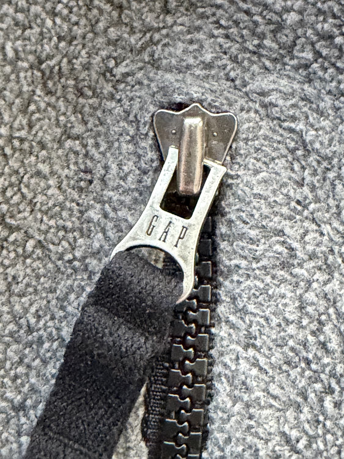 90s 올드 빈티지 갭 플리스 그레이 자켓 M (103-105) 상품이미지5