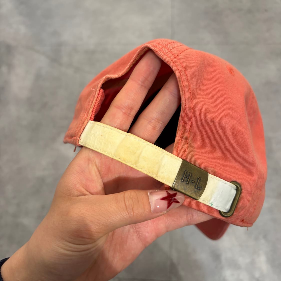 OS 하딩레인 뉴잉글랜드 레드 본피쉬 볼캡 모자 상품이미지5