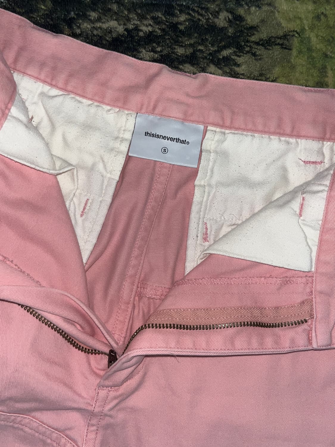 Thisisneverthat pink cotton pants  상품이미지2