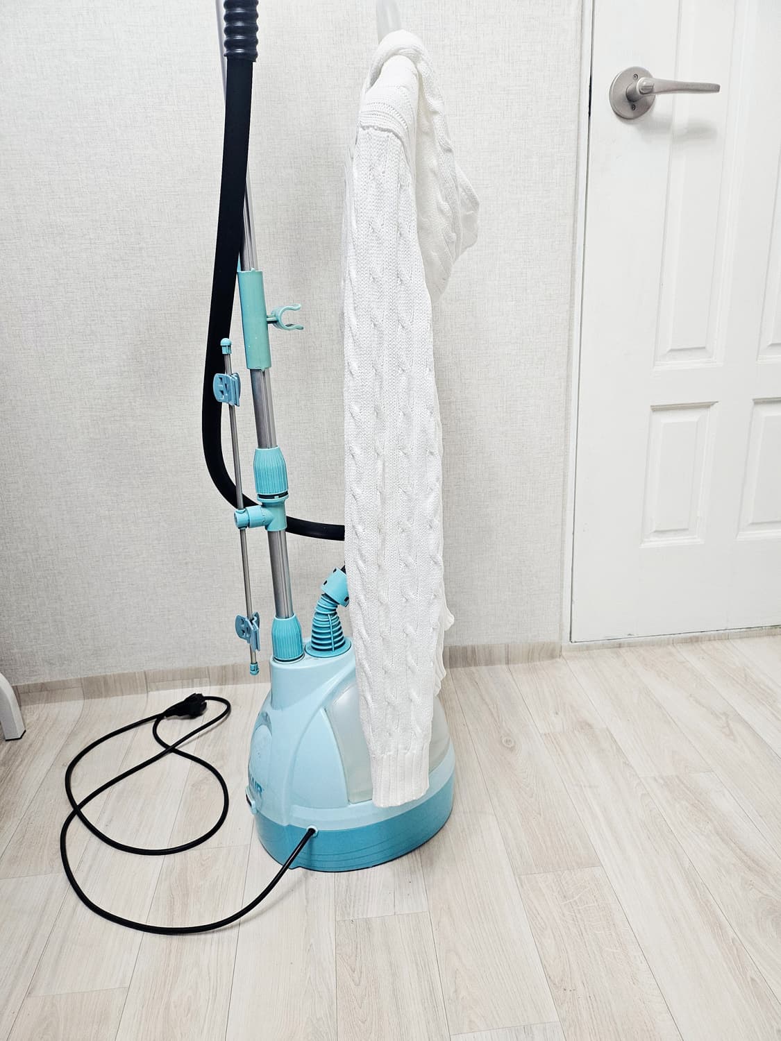 (90~95)M☆초대장급☆랄프로렌폴로 케이블 꽈베기[화이트] 후드니트집업 상품이미지5