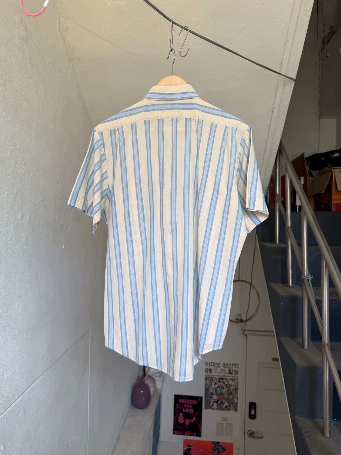 LEVI'S 코튼 스트라이프 셔츠 상품이미지5