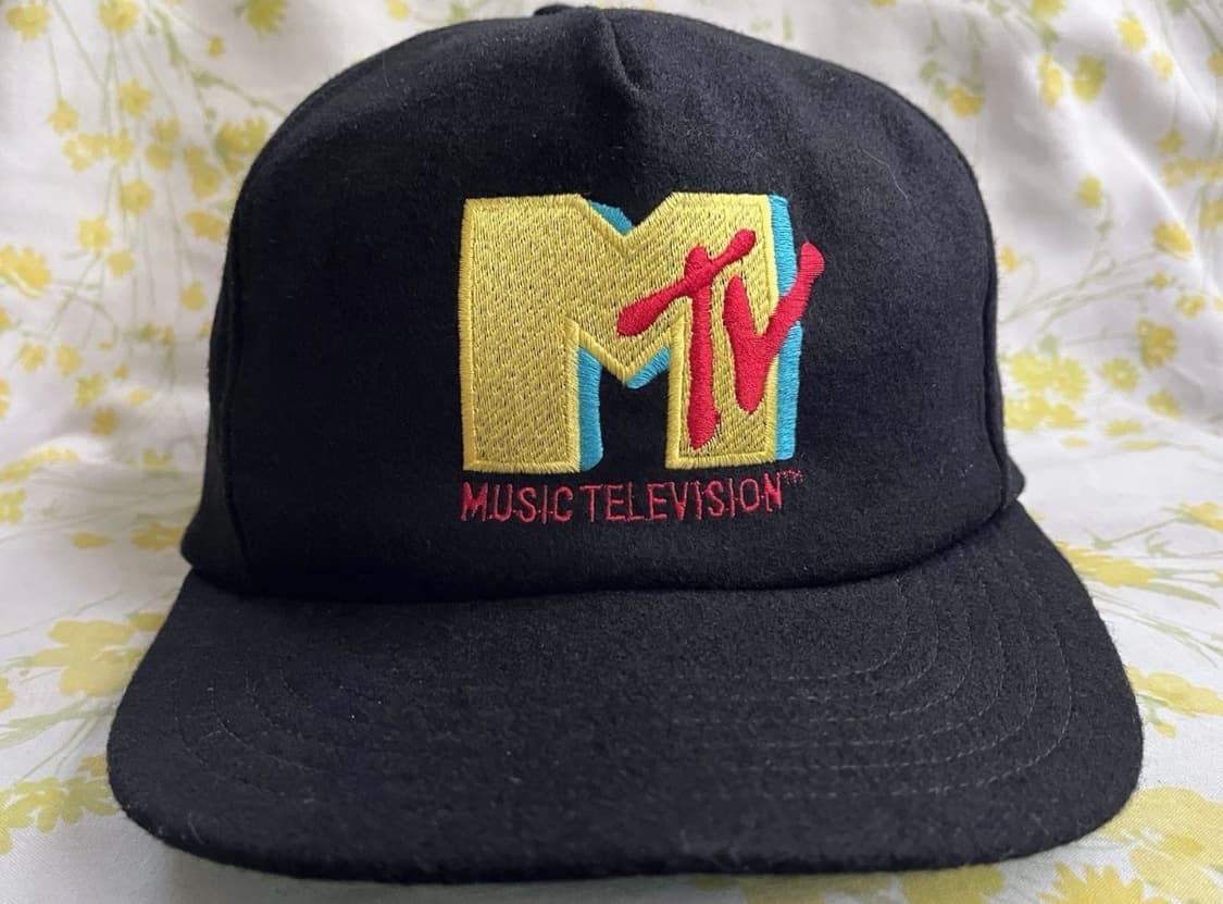 80s mtv 울 스냅백 상품이미지1