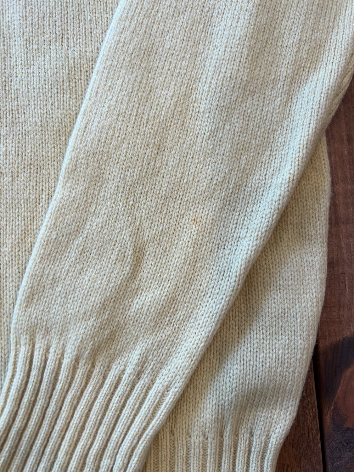 폴로 옐로우 니트 상품이미지10