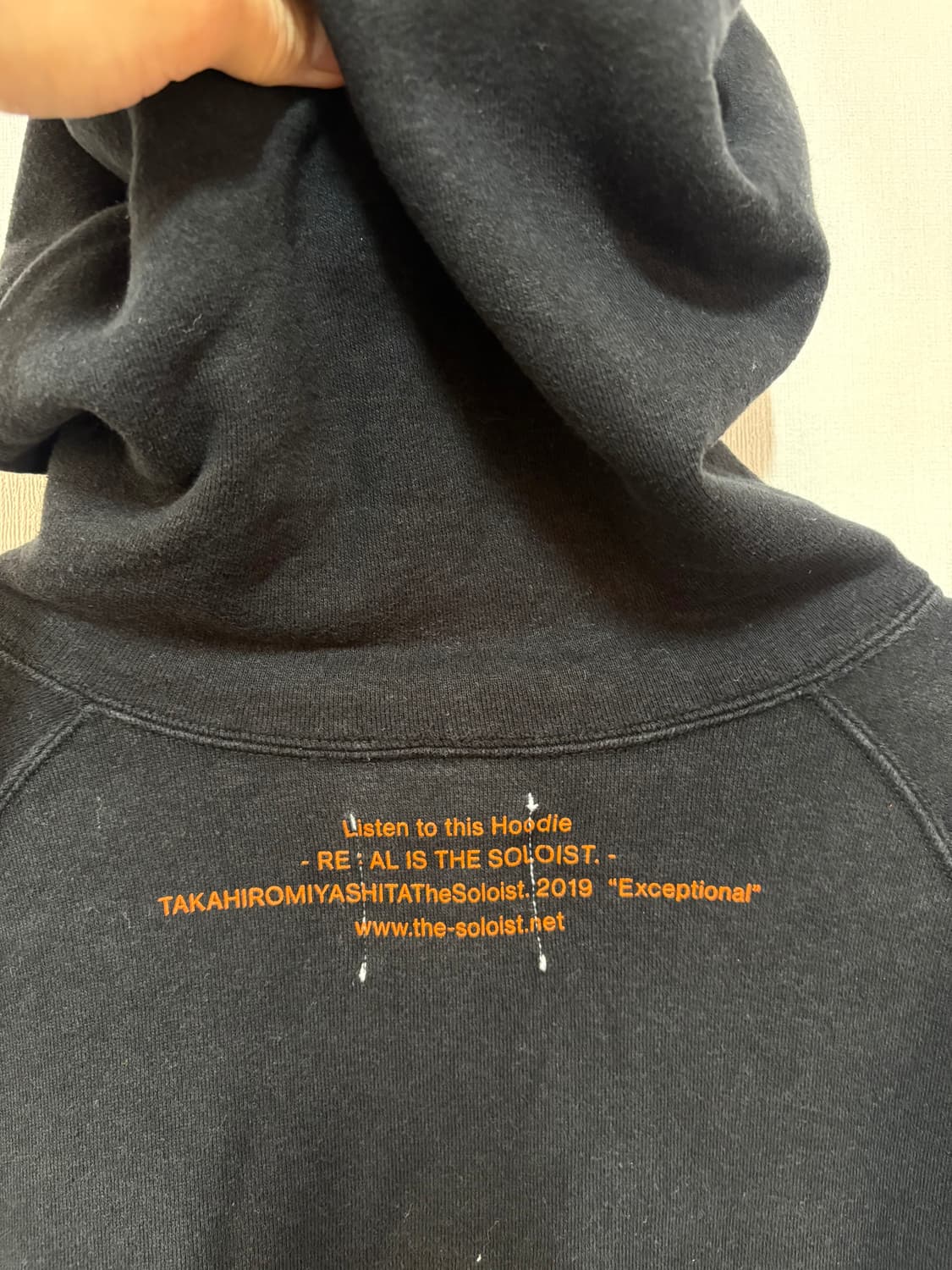 [44] 19SS 솔로이스트 오버사이즈 로고 후드 상품이미지3