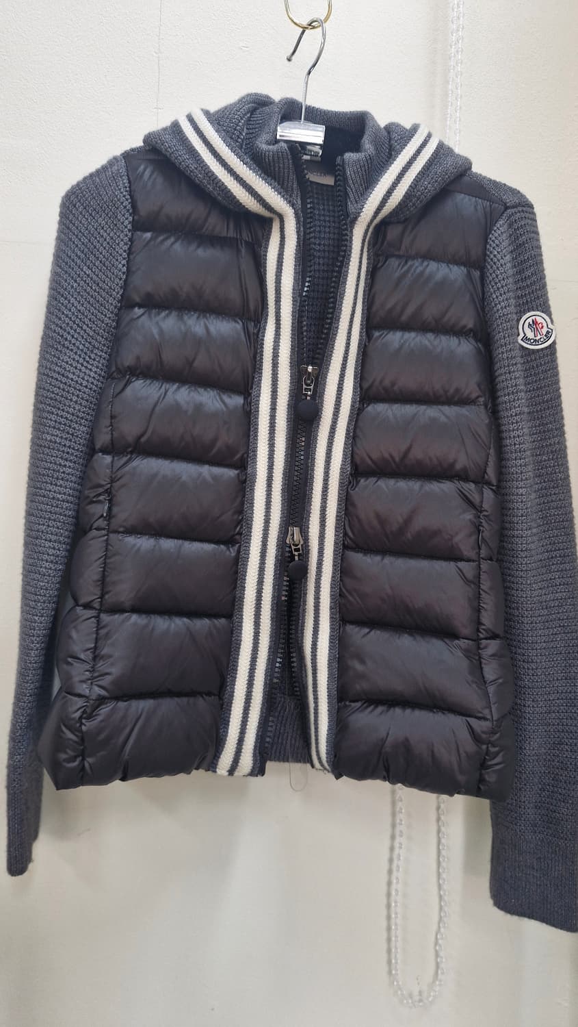 몽클레르 니트 후드 패딩 상품이미지1