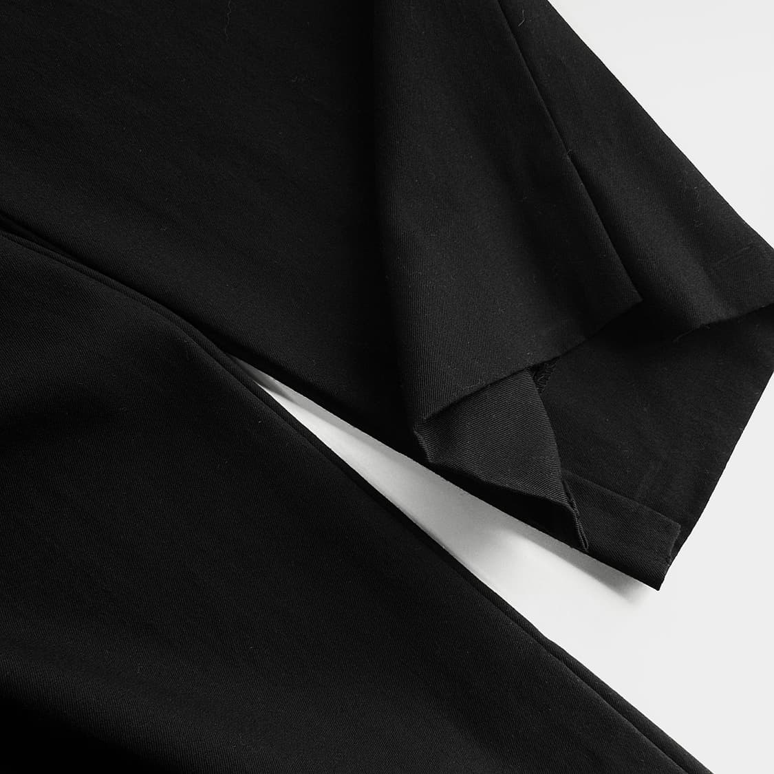 알레그리 드로우스트링 밴딩 울 팬츠 상품이미지5