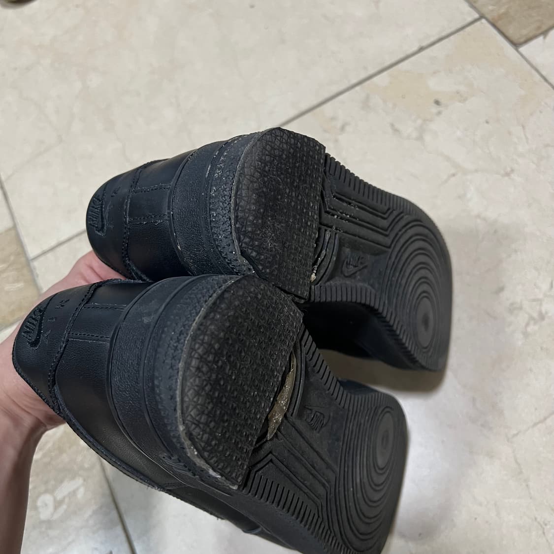 나이키 에어포스 블랙 260 상품이미지2