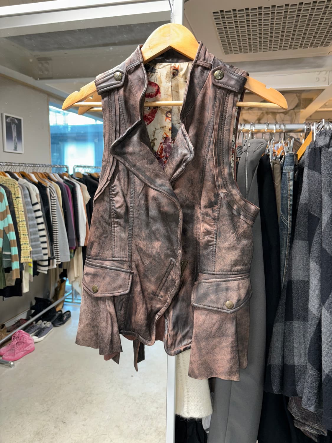 Tankus 레더 베스트 상품이미지3