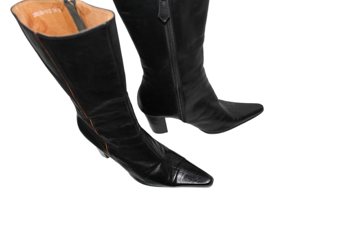 2000s Burberry Blue Label 버버리 스틸레토 부츠 상품이미지7