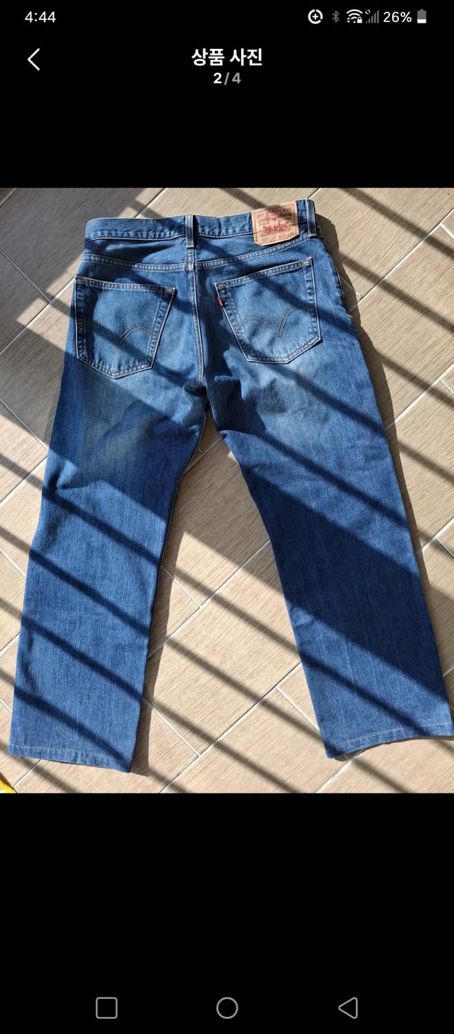 리바이스 529 로우라이즈 스트레이트 32x30 상품이미지2