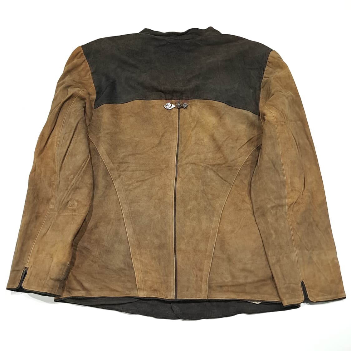 CL337 XL 80s 독일판 스웨이드 티롤리안 투톤 자켓 아우터 상품이미지8