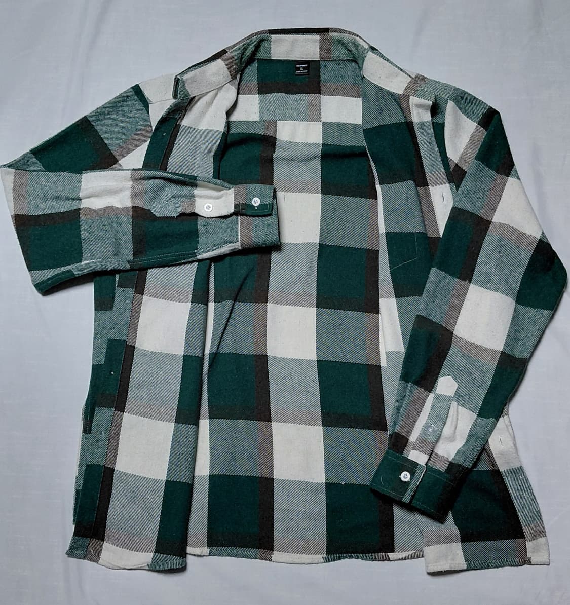 MANFINITY 체크 셔츠 XL 상품이미지3
