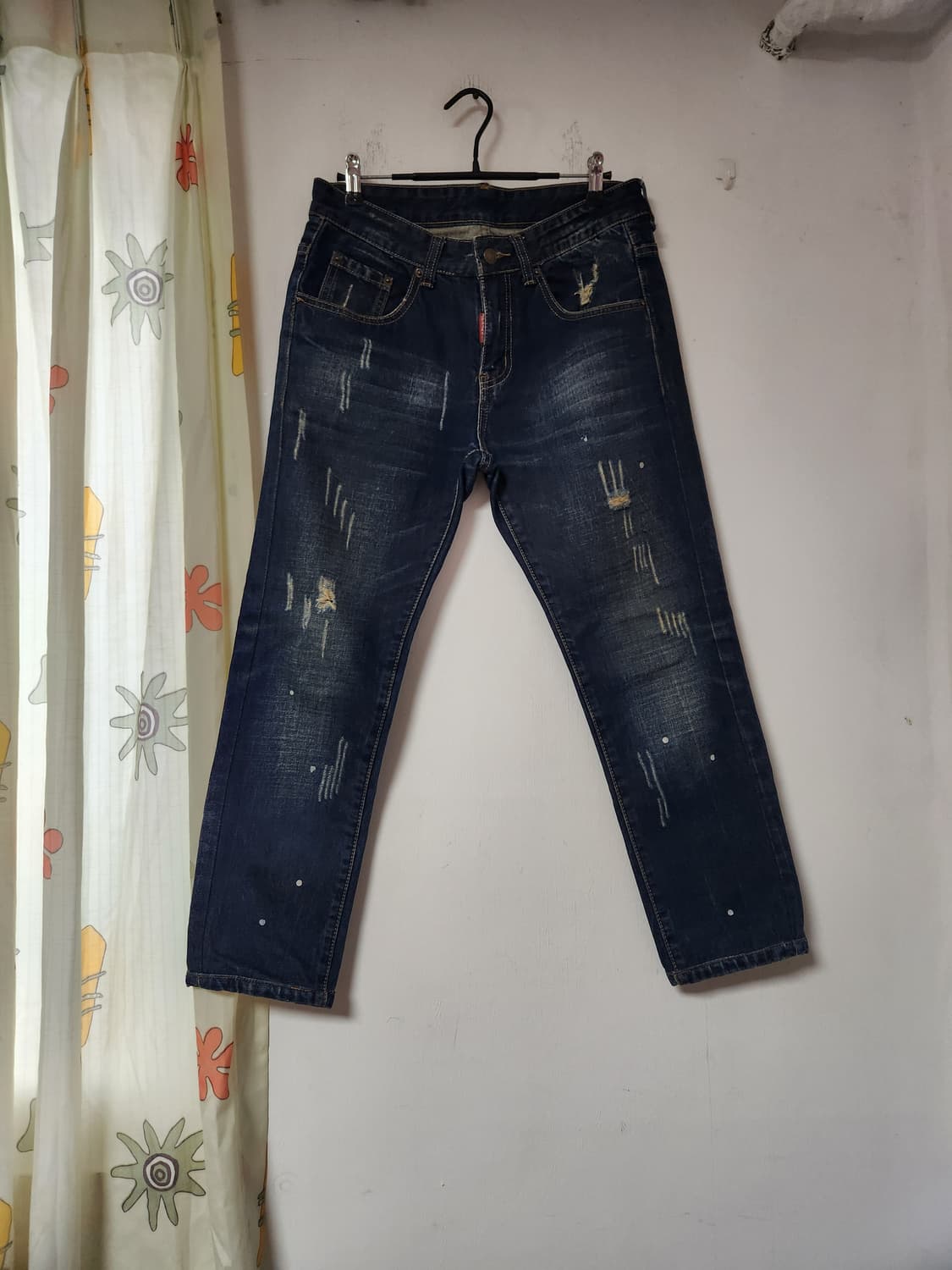 데미지 워싱 청바지 31 상품이미지1